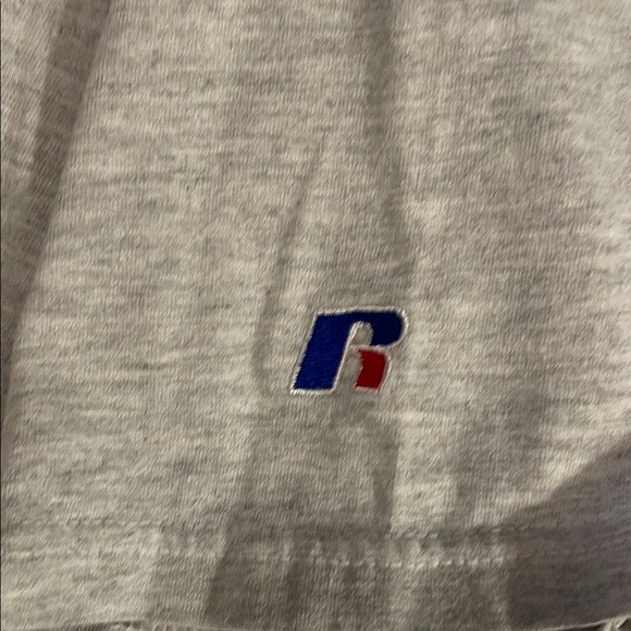 Russell Athletic Light Gray Casual Button Down Shirt - Picture 5 of 5